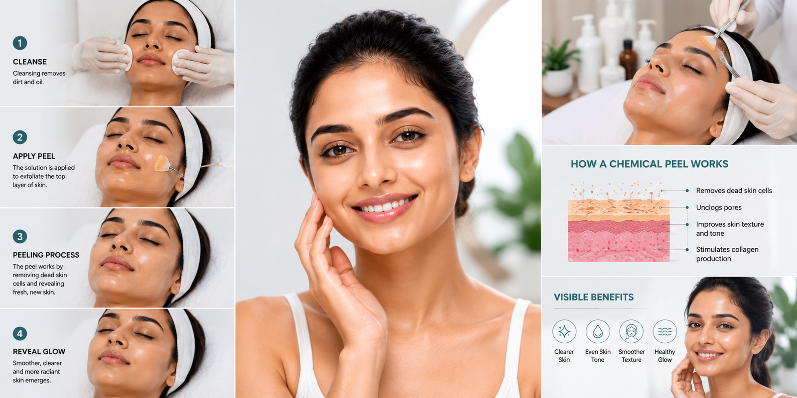 How a Chemical Peel Really Works for Clear, Glowing Skin