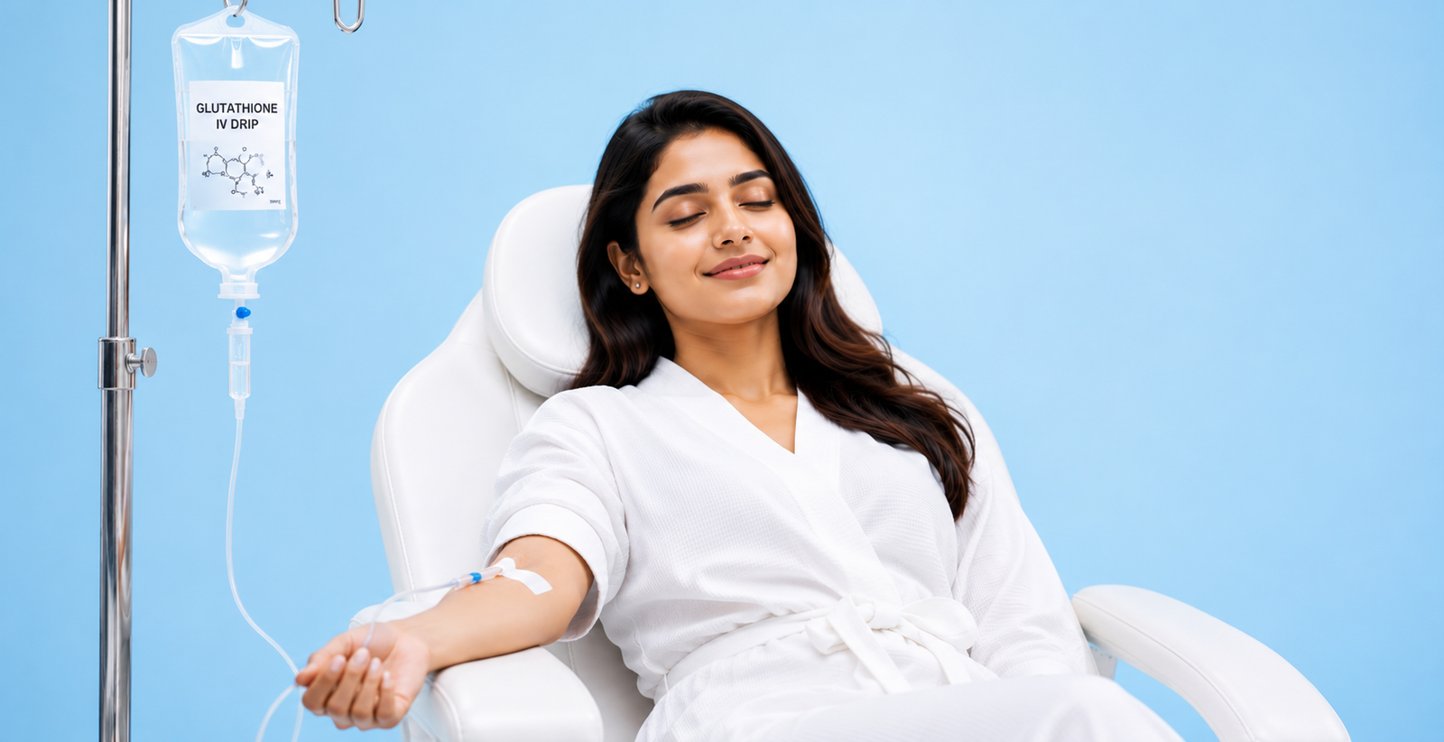 Glutathione IV Drip for Radiant, Even-Toned Skin – Real Benefits Explained | Amppa Skin & Hair Clinic, Mogappair West, Chennai