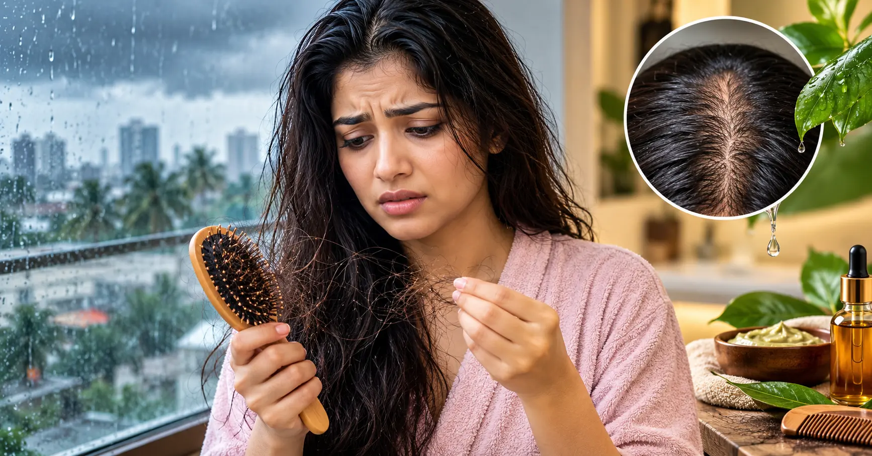 Why Does Hair Fall Increase During the Monsoon in Chennai, and How Can You Control It?